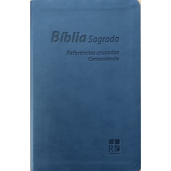 Bíblia Referências Cruzadas Concordância - Azul